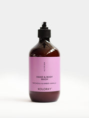 HAND & BODY WASH, Patchouli & Amber Vanilla, 490 ml