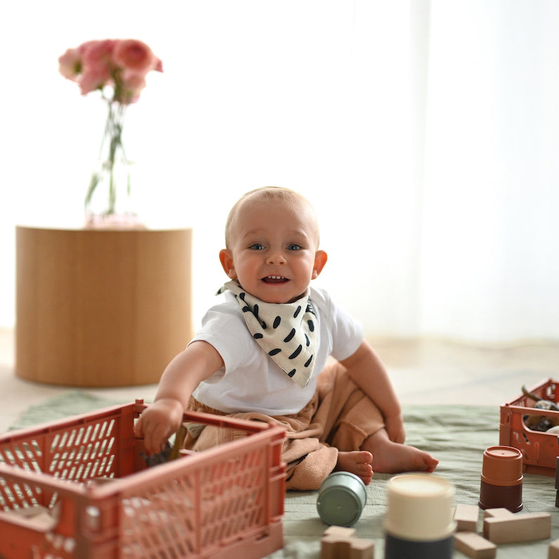 KLRK HOME Dwustronne chusty dziecięce R&R, 2 szt.