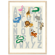 A3 (29.7 x 42  cm) - Vertical - Wood frame - Map